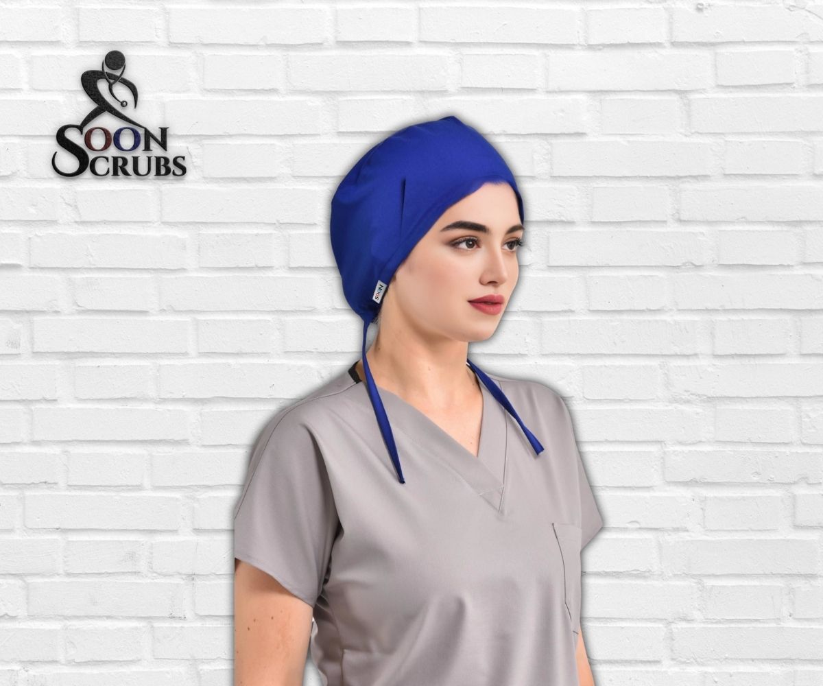 Likralı Viskon FLEX Saks Mavi Bone