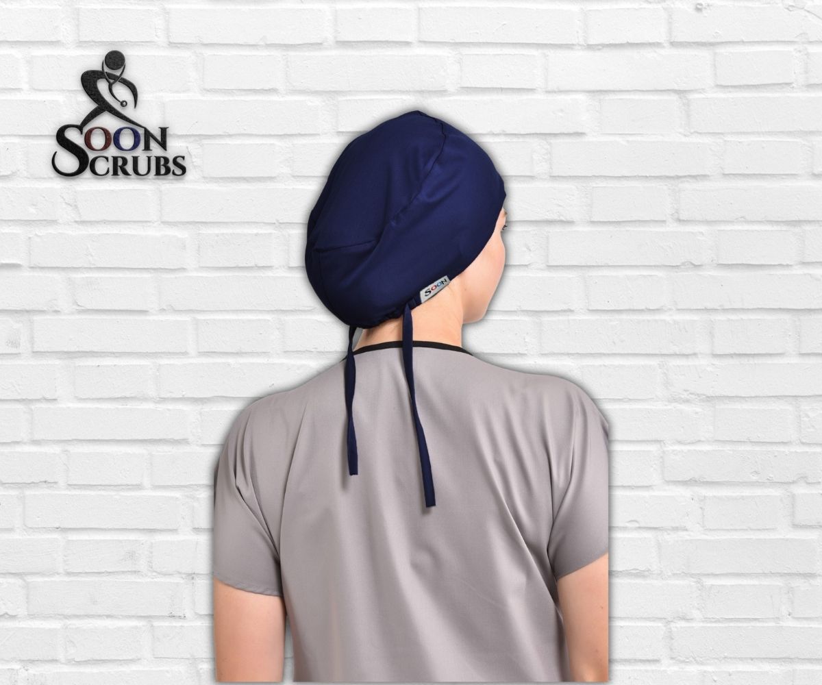 Likralı Viskon FLEX Lacivert Bone