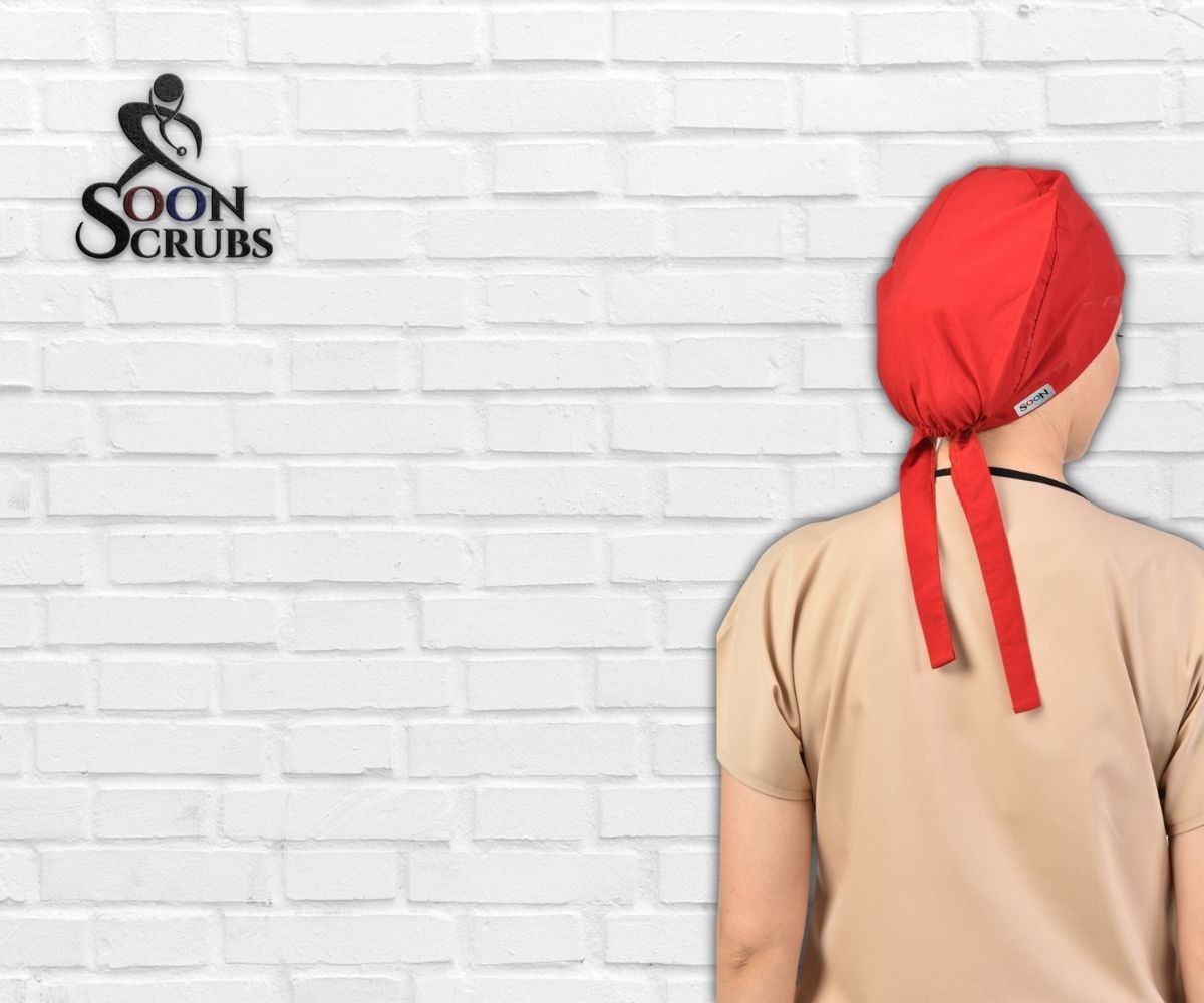 Likralı Viskon Flex Kırmızı Tesettür Bone