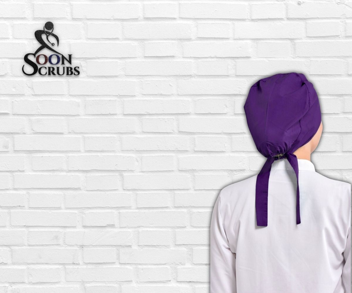 Likralı Viskon Flex Mor Tesettür Bone